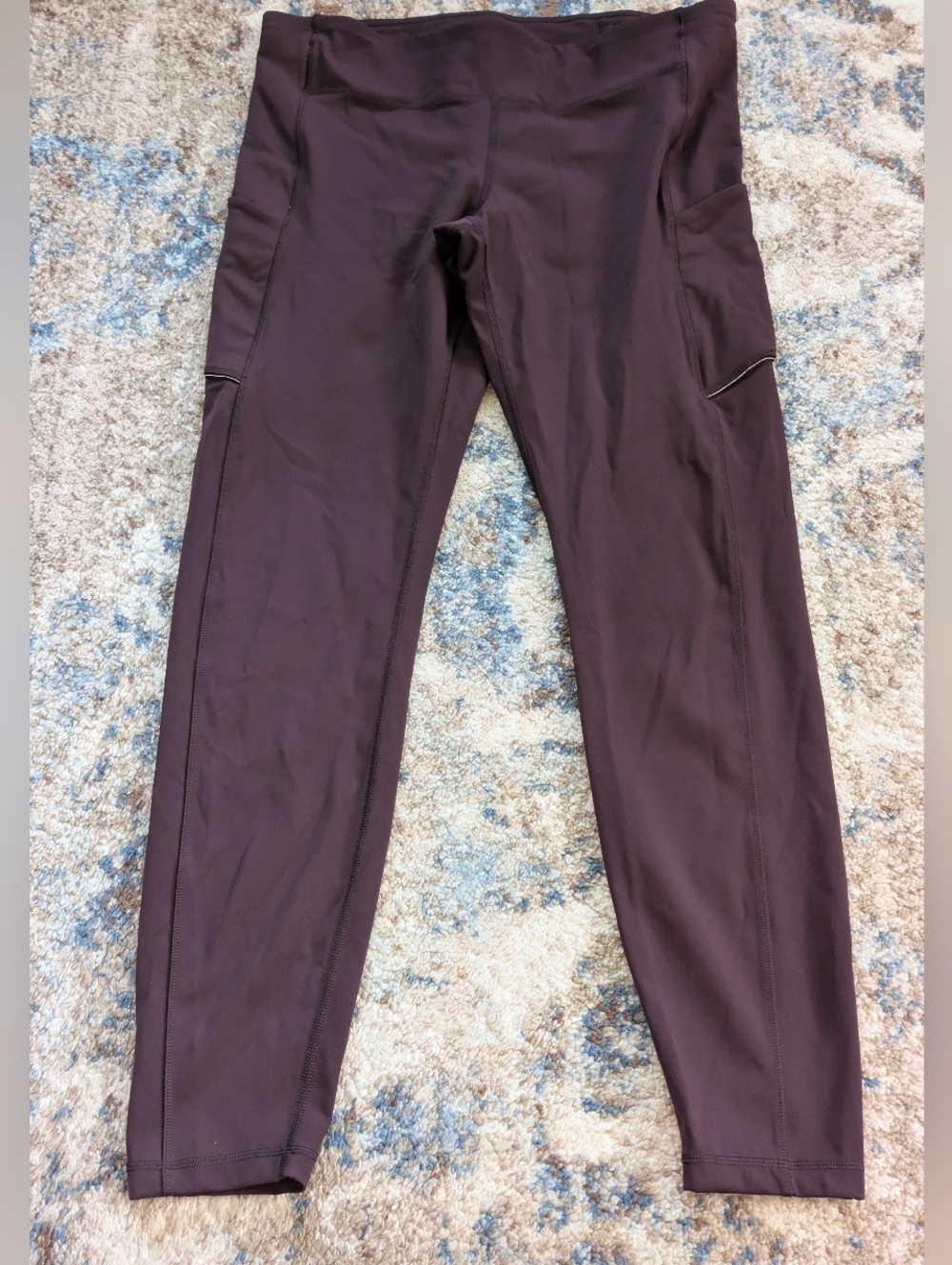 Lululemon Speed Up Long Leggings Eggplant Color
